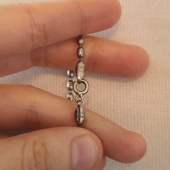 Sterling Silver Milor Seed Style Necklace - Picture 4 of 4